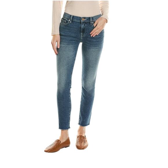 7 FOR ALL MANKIND Luxe Vintage Roxanne Ankle Denim Jean 7U080120 // 28 - Picture 1 of 13